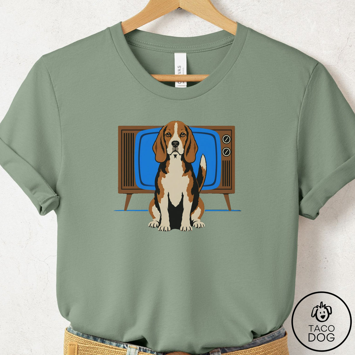 Beagle Program T-Shirt Sage Taco-Dog