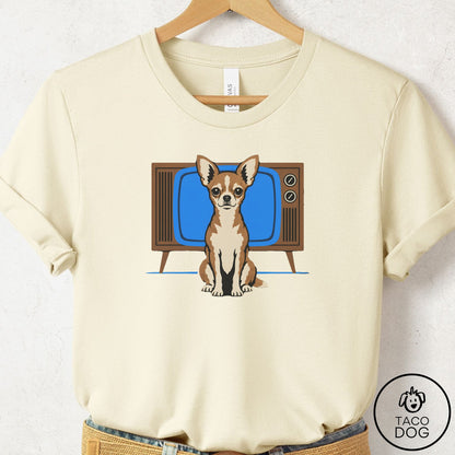 Chihuahua Program T-Shirt Natural Taco-Dog