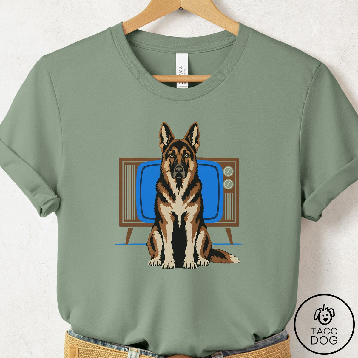 German Shepherd Program T-Shirt Sage Taco-Dog