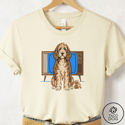 Doodle Program T-Shirt Natural Taco-Dog
