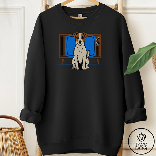 Jack Russell Program Sweatshirt Black Taco-Dog