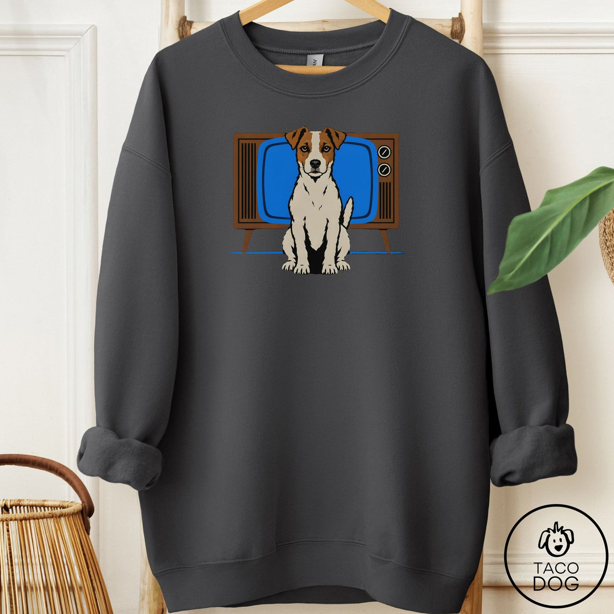 Jack Russell Program Sweatshirt Charcoal Taco-Dog