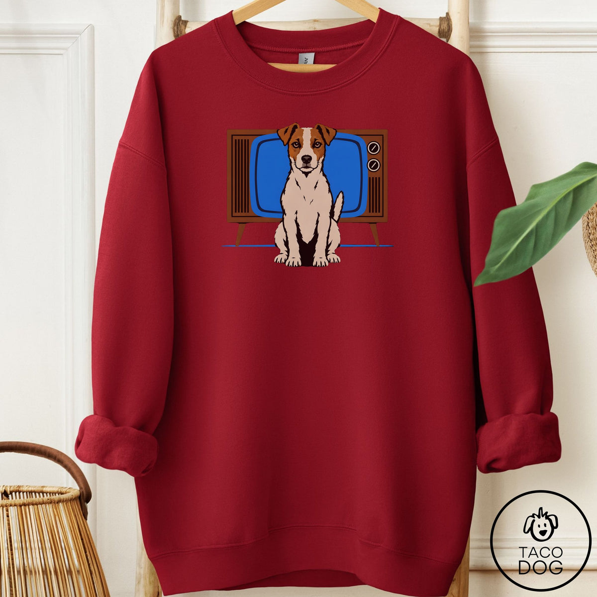 Jack Russell Program Sweatshirt Garnet Taco-Dog