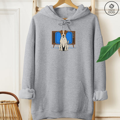 Jack Russell Program Hoodie Graphite Heather Taco-Dog