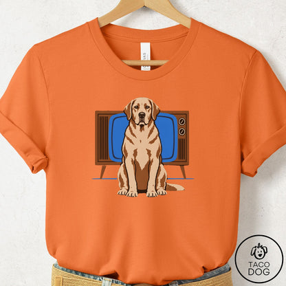 Labrador Retriever Program T-Shirt Burnt Orange Taco-Dog