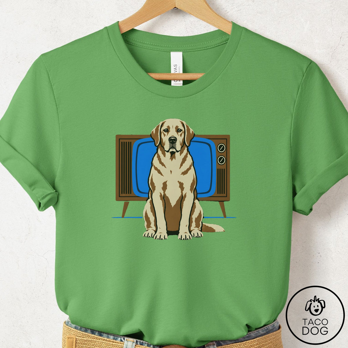 Labrador Retriever Program T-Shirt Leaf Taco-Dog