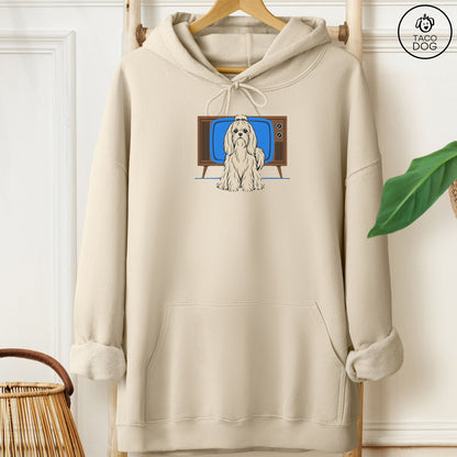 Maltese Program Hoodie Sand Taco-Dog
