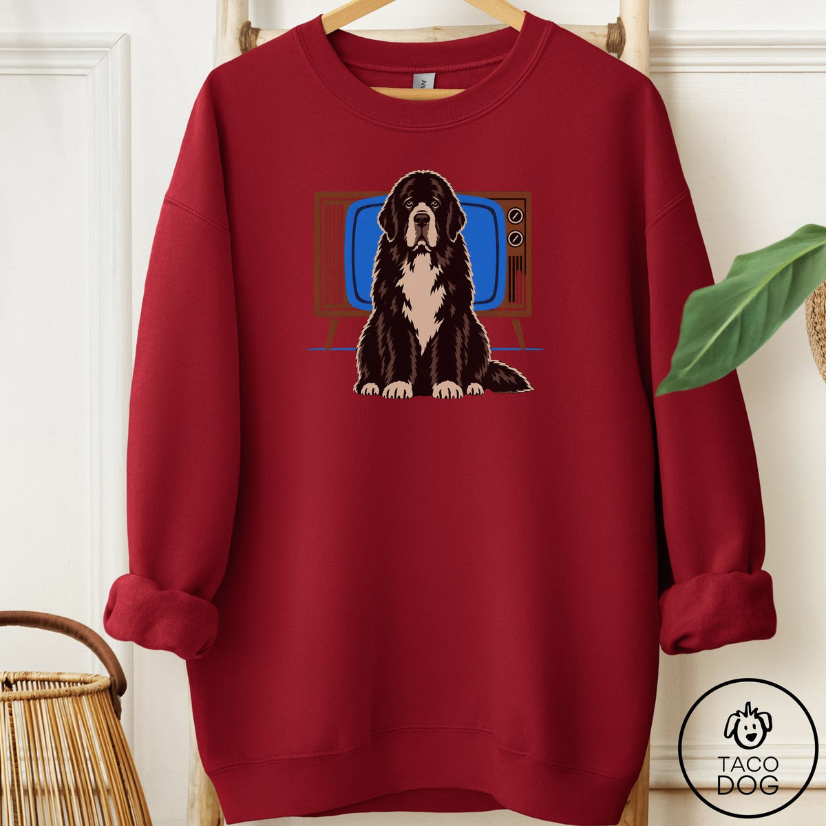 Newfoundland Program Sweatshirt Garnet Taco-Dog