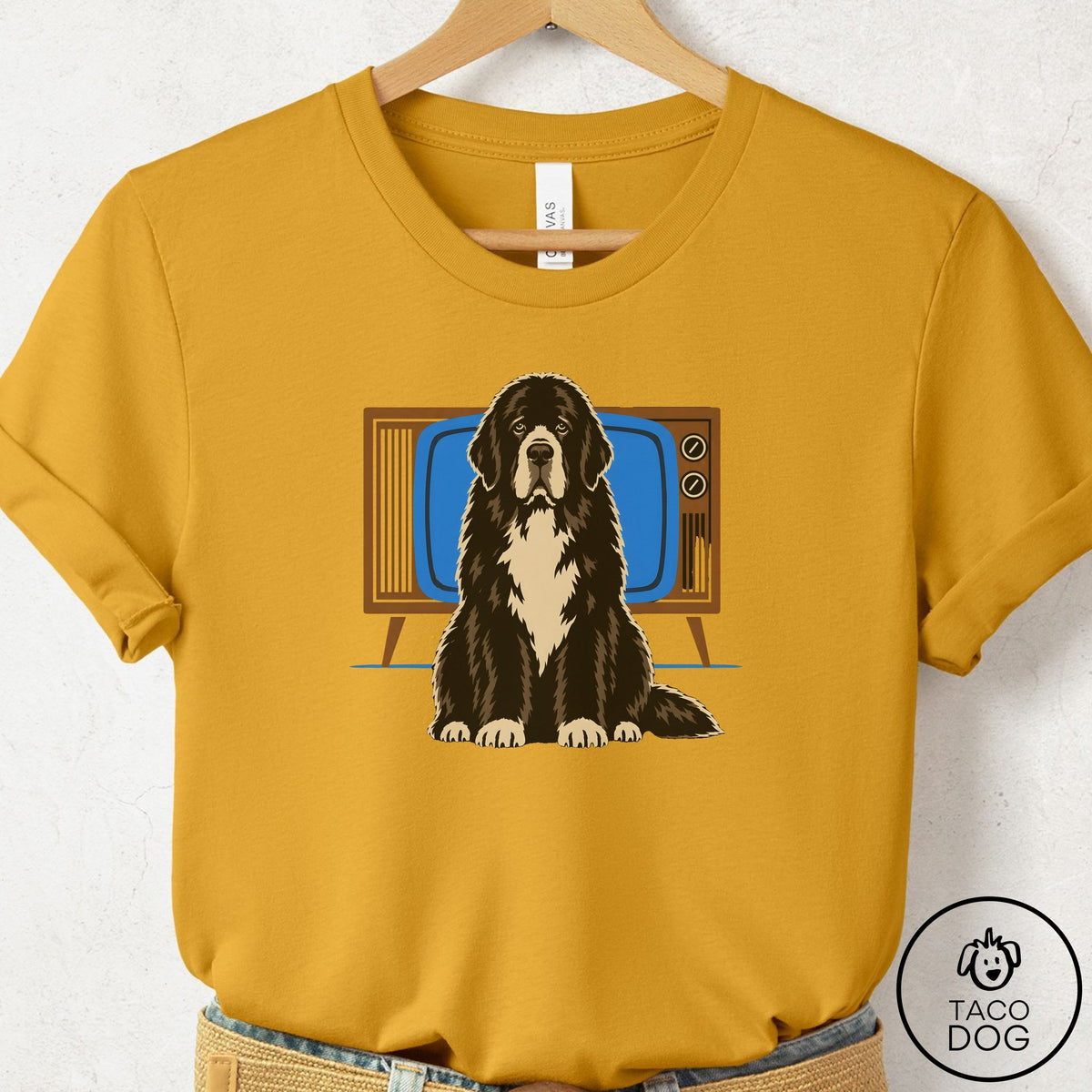 Newfoundland Program T-Shirt Mustard Taco-Dog