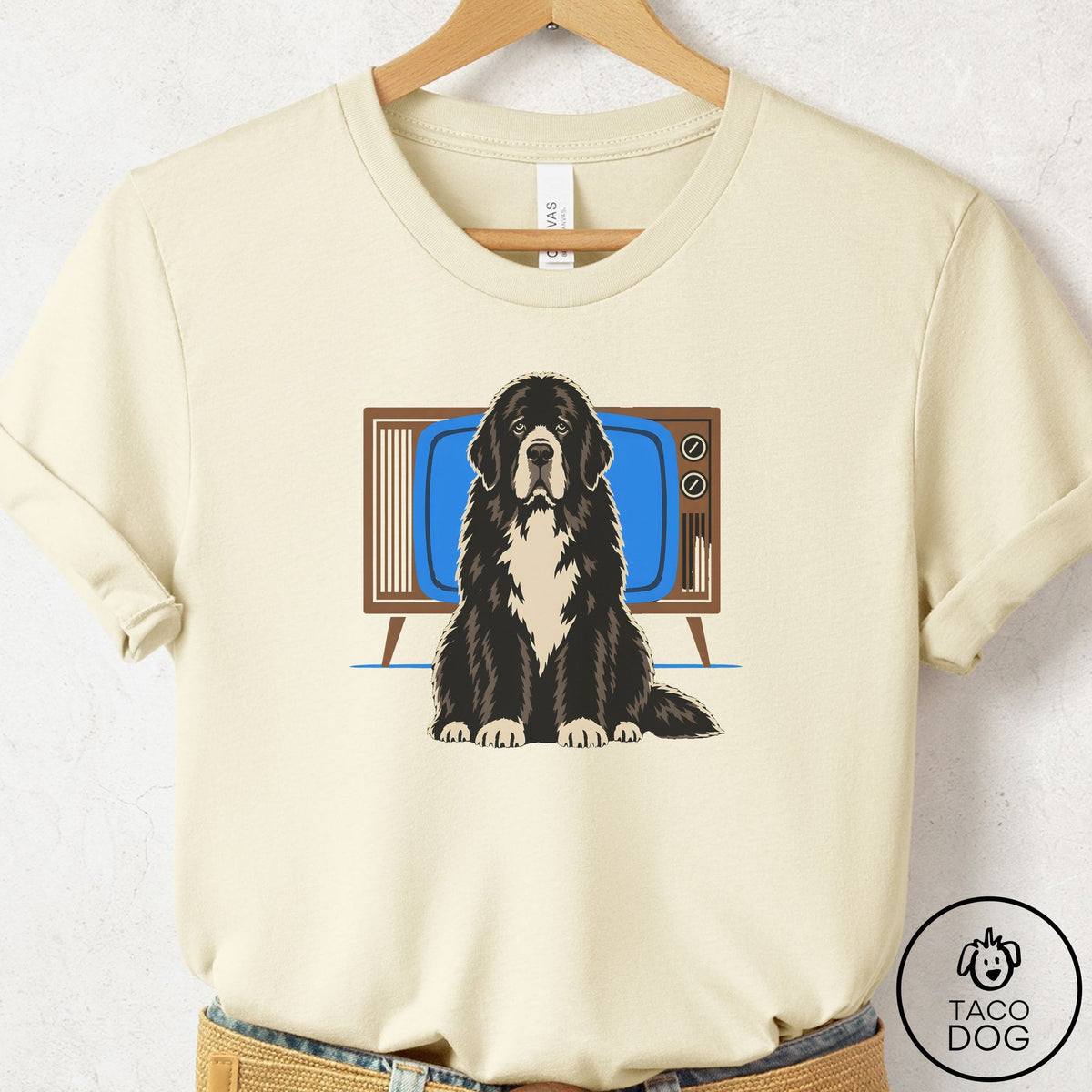 Newfoundland Program T-Shirt Natural Taco-Dog