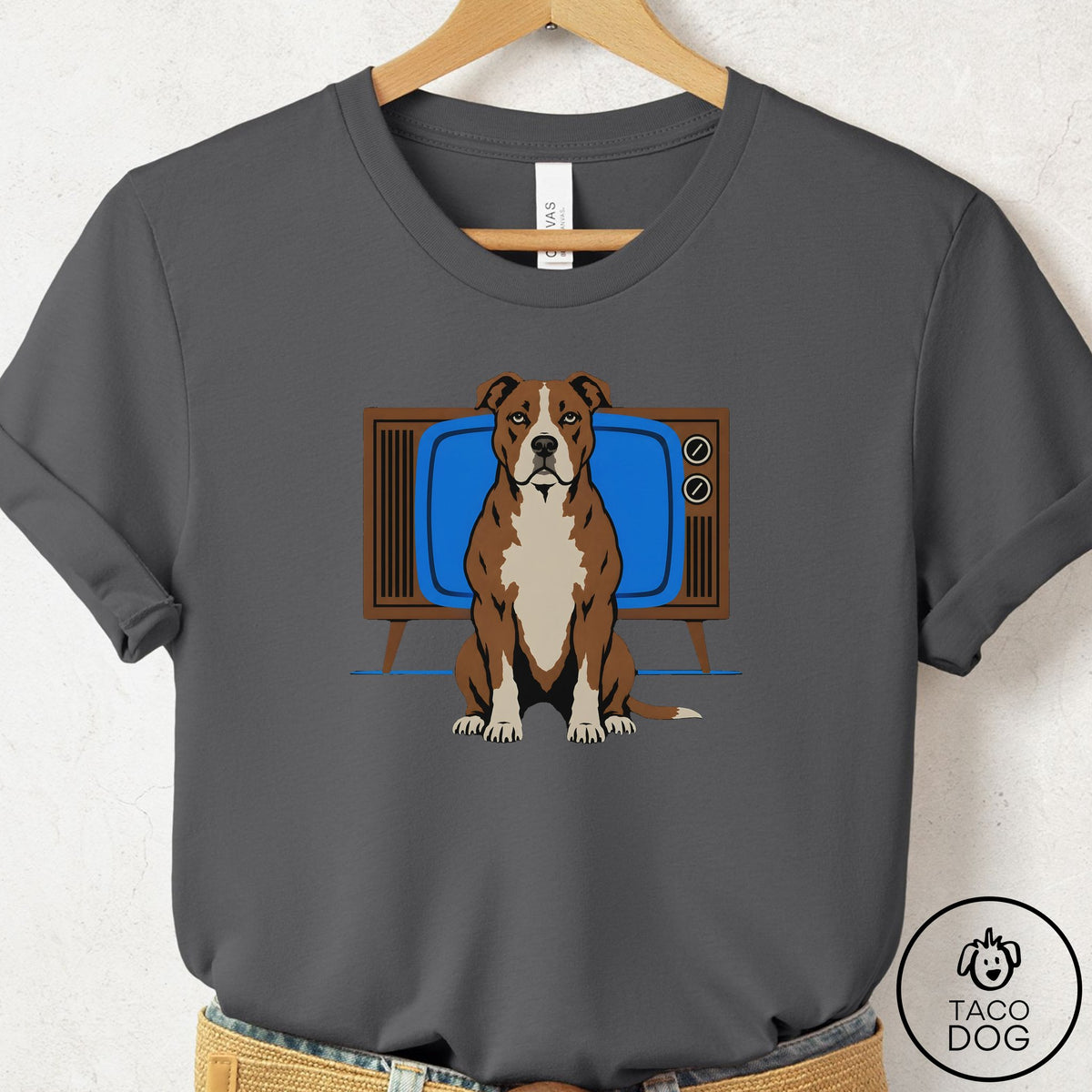 Pitbull Program T-Shirt Asphalt Taco-Dog