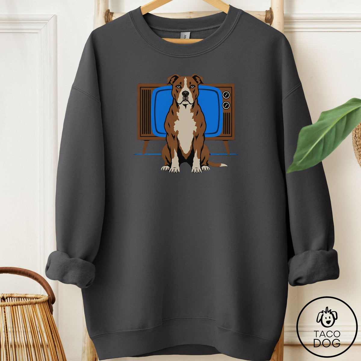 Pitbull Program Sweatshirt Charcoal Taco-Dog