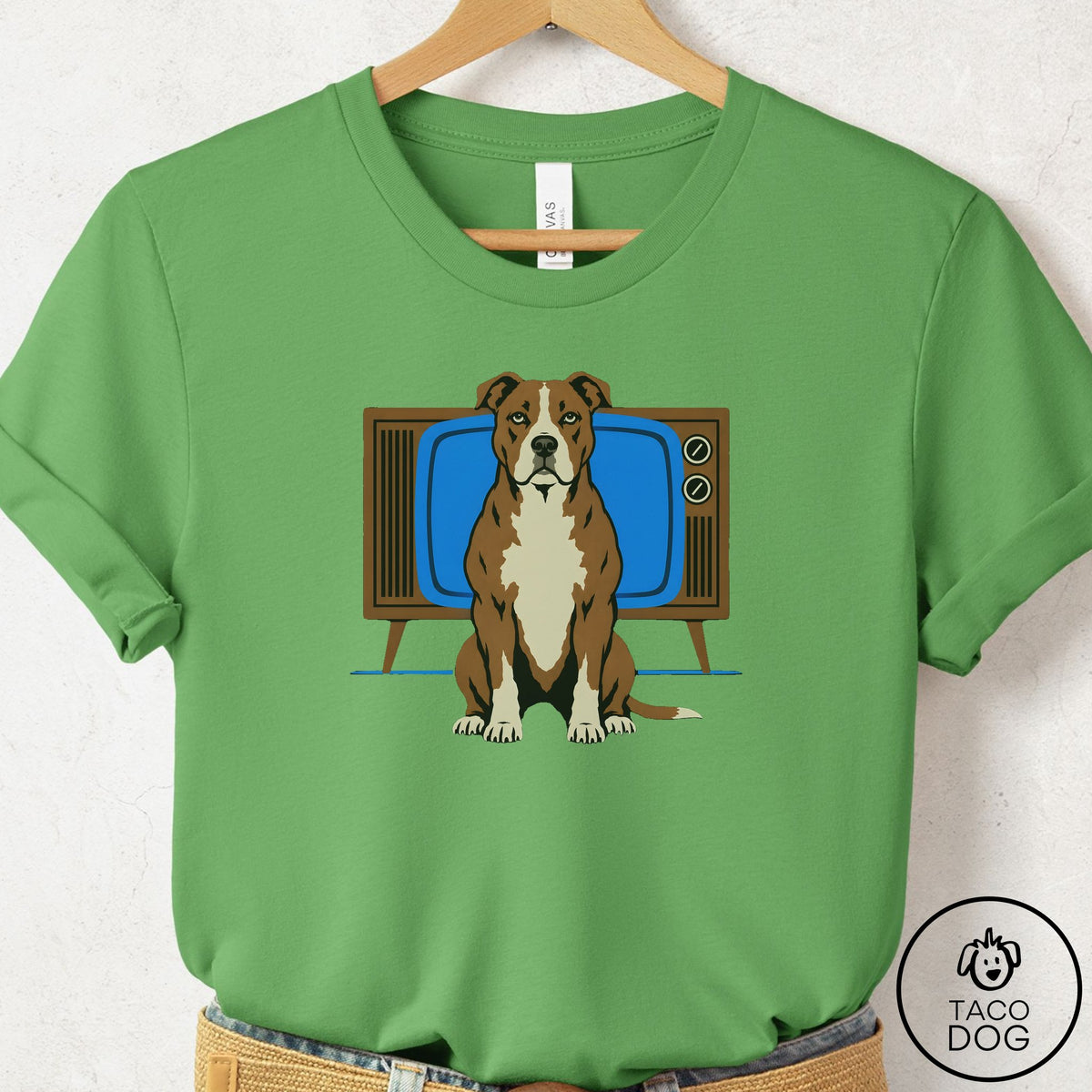 Pitbull Program T-Shirt Leaf Taco-Dog