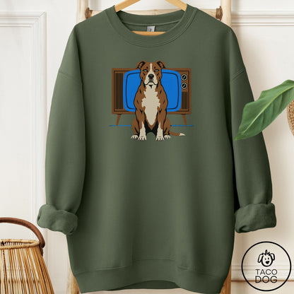 Pitbull Program Sweatshirt Military Green Taco-Dog