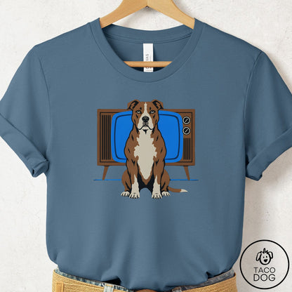 Pitbull Program T-Shirt Steel Blue Taco-Dog