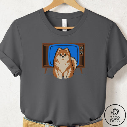 Pomeranian Program T-Shirt Asphalt Taco-Dog