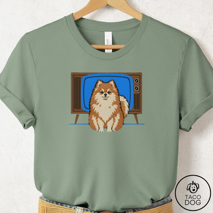 Pomeranian Program T-Shirt Sage Taco-Dog