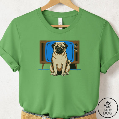Pug Program T-Shirt Leaf Taco-Dog