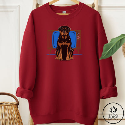 Rottweiler Program Sweatshirt Garnet Taco-Dog