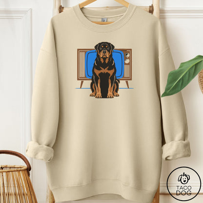 Rottweiler Program Sweatshirt Sand Taco-Dog
