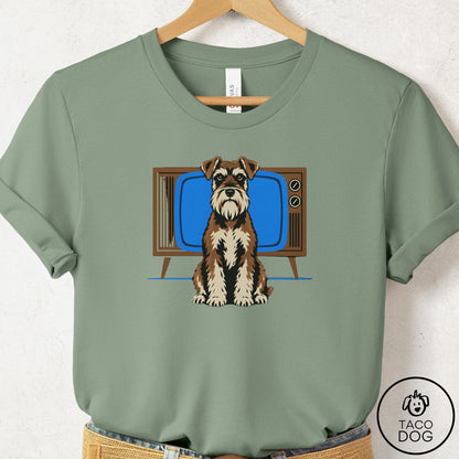 Schnauzer Program T-Shirt Sage Taco-Dog