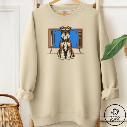 Schnauzer Program Sweatshirt Sand Taco-Dog