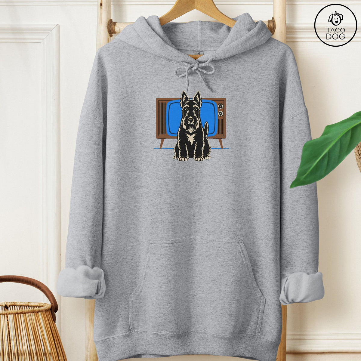 Scottie Program Hoodie Graphite Heather Taco-Dog