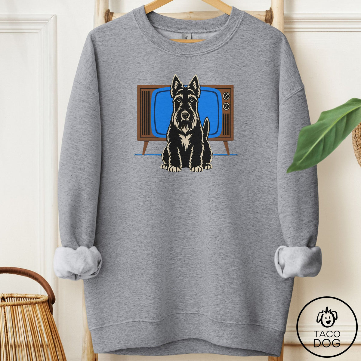 Scottie Program Sweatshirt Graphite Heather Taco-Dog