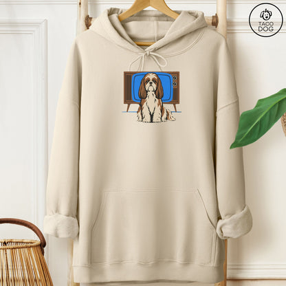 Shih Tzu Program Hoodie Sand Taco-Dog