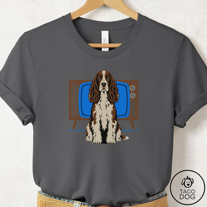 Springer Spaniel Program T-Shirt Asphalt Taco-Dog