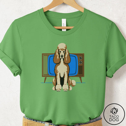 Poodle Program T-Shirt Leaf Taco-Dog