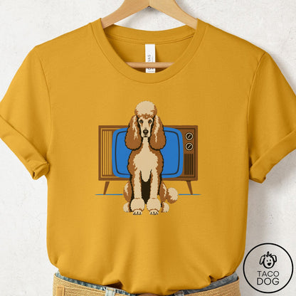 Poodle Program T-Shirt Mustard Taco-Dog
