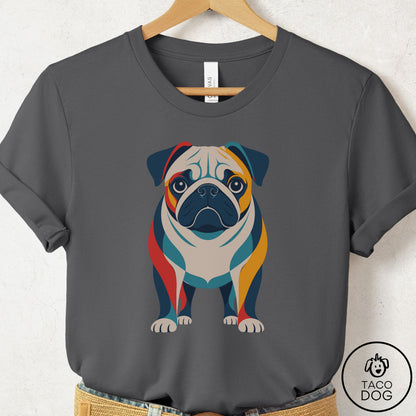 Pug Color Block T-Shirt