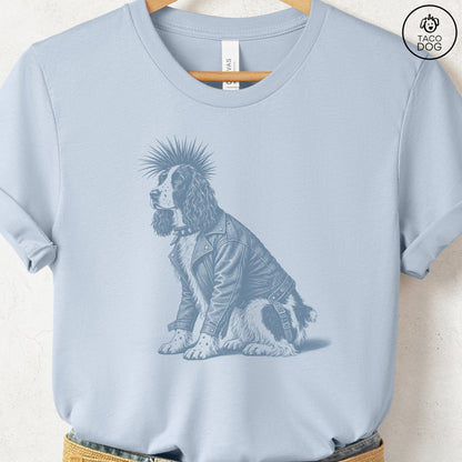 Springer Spaniel Punk T-Shirt
