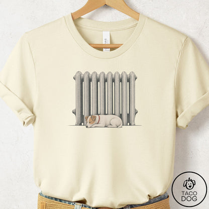 Jack Russell Radiator T-Shirt Natural Taco-Dog