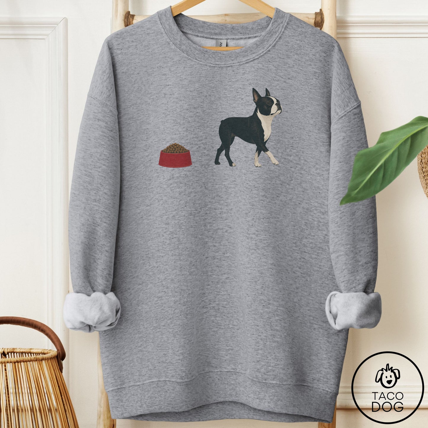 Boston Terrier Review Sweatshirt