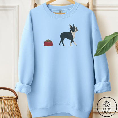Boston Terrier Review Sweatshirt