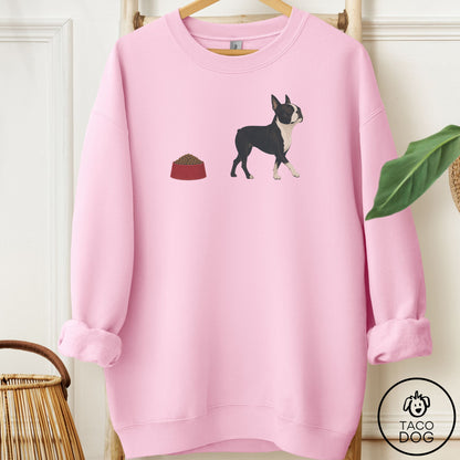 Boston Terrier Review Sweatshirt