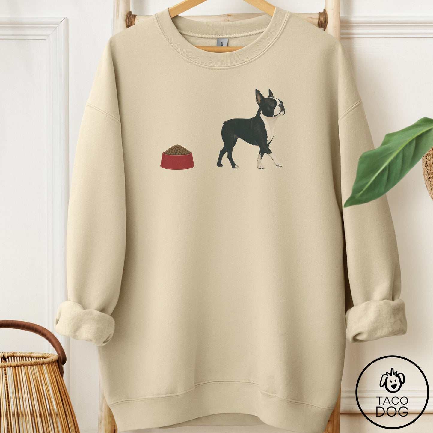 Boston Terrier Review Sweatshirt