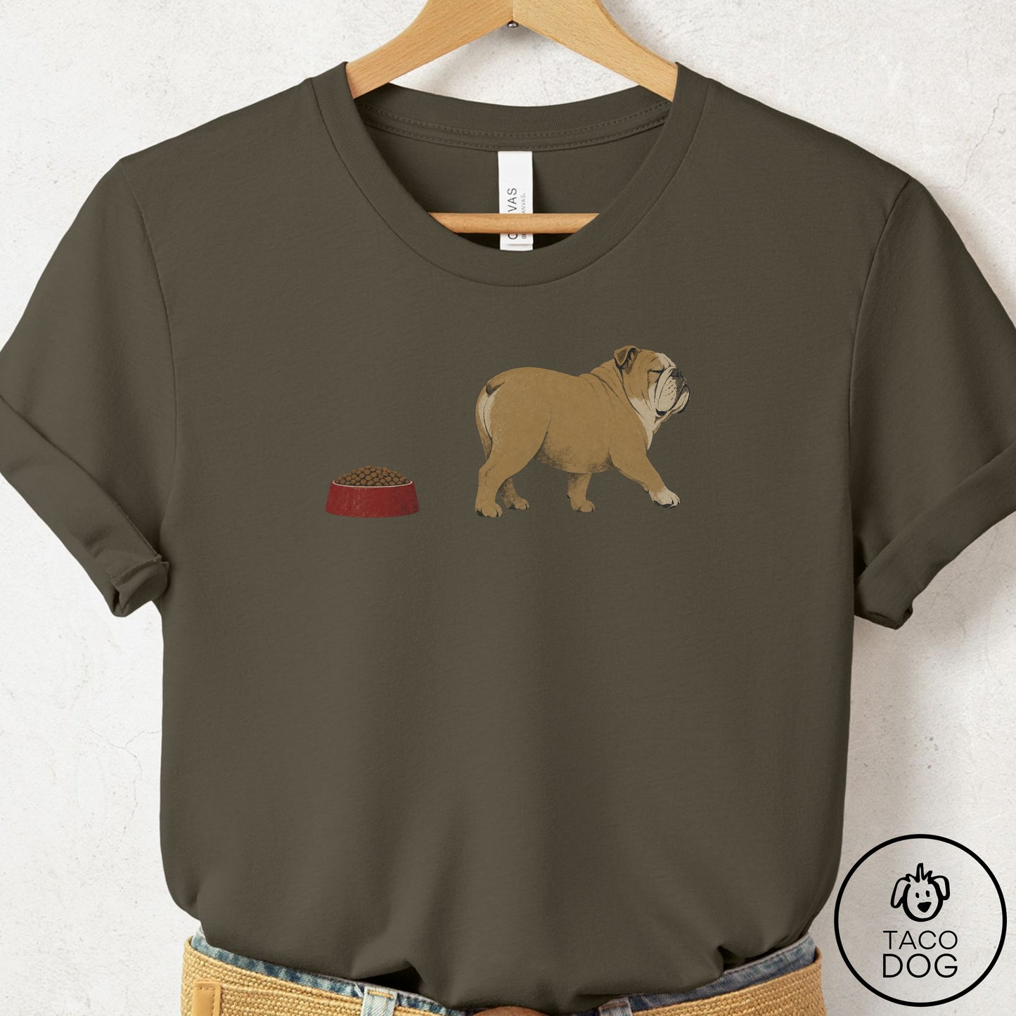 English Bulldog Review T-Shirt