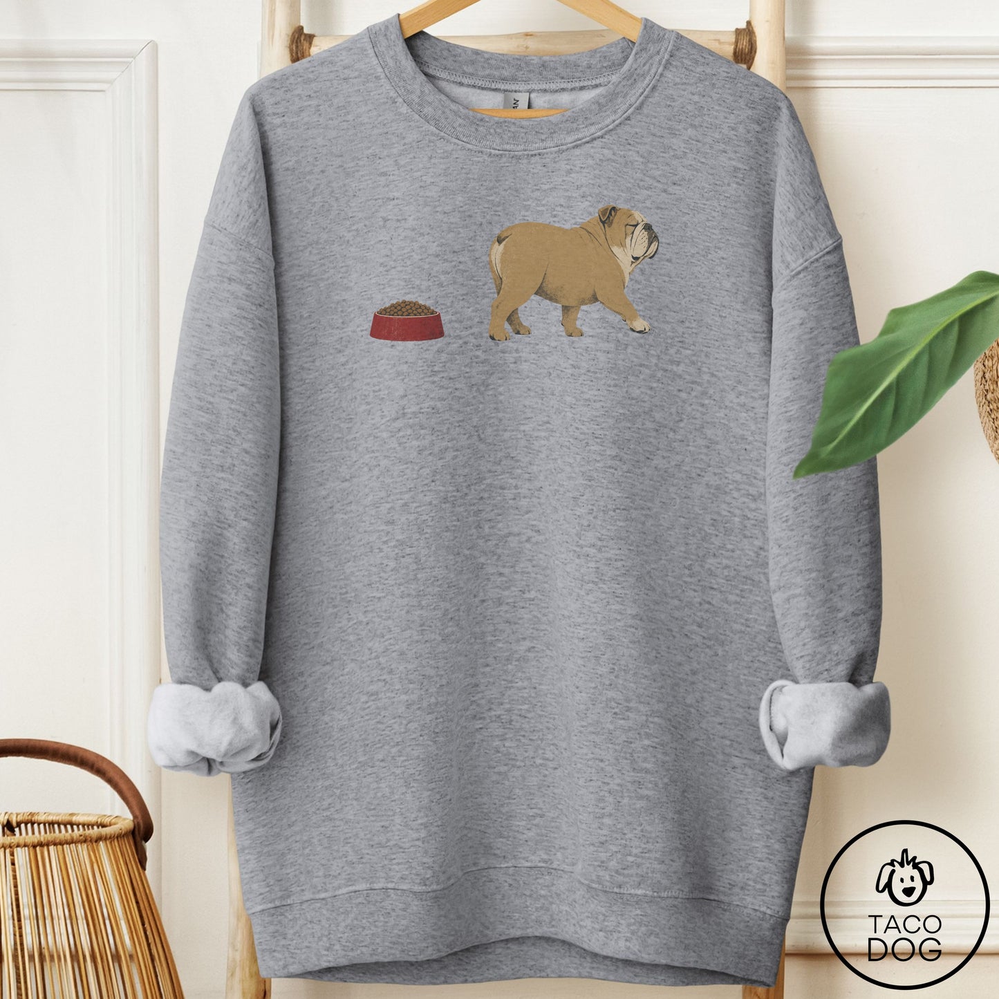 English Bulldog Review Sweatshirt
