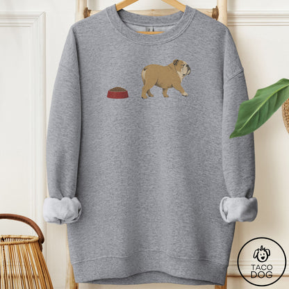 English Bulldog Review Sweatshirt