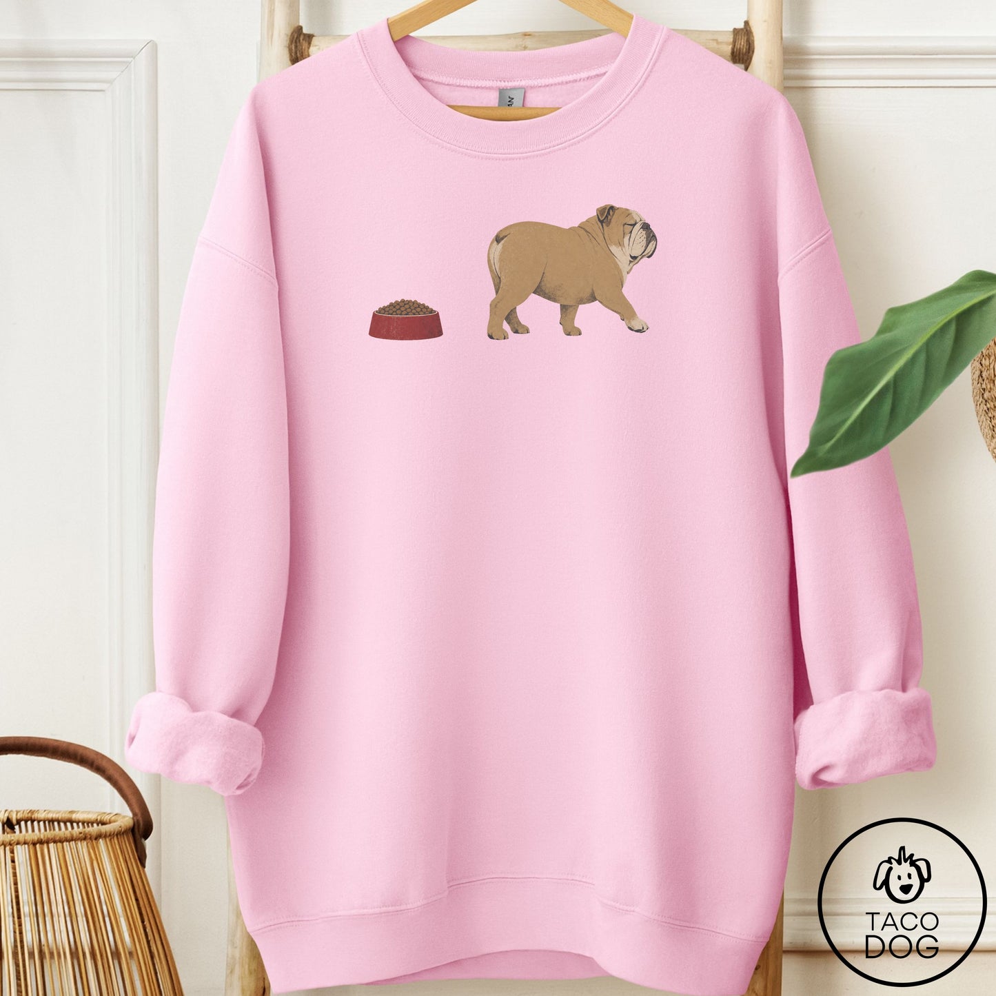 English Bulldog Review Sweatshirt