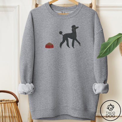 Poodle Review Sweatshirt