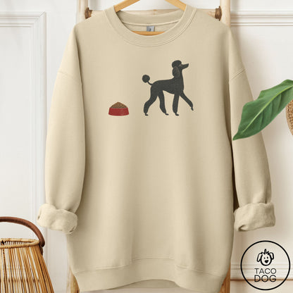 Poodle Review Sweatshirt