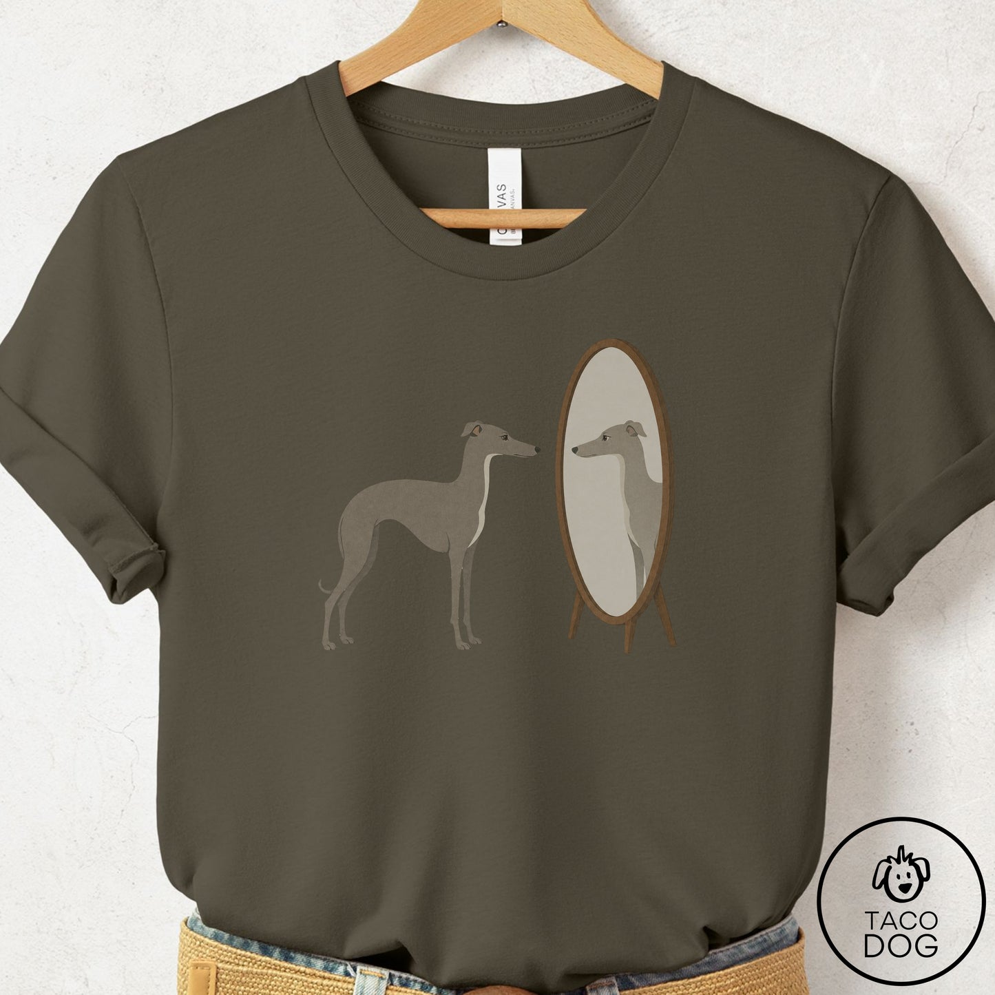 Italian Greyhound Whippet Rival T-Shirt