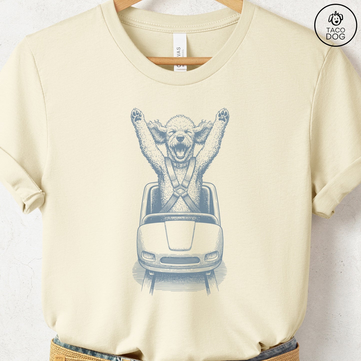 Poodle Roller Coaster T-Shirt