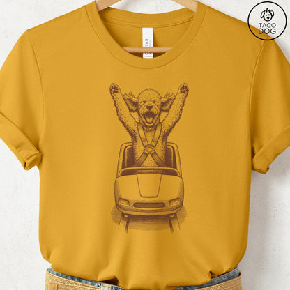 Poodle Roller Coaster T-Shirt