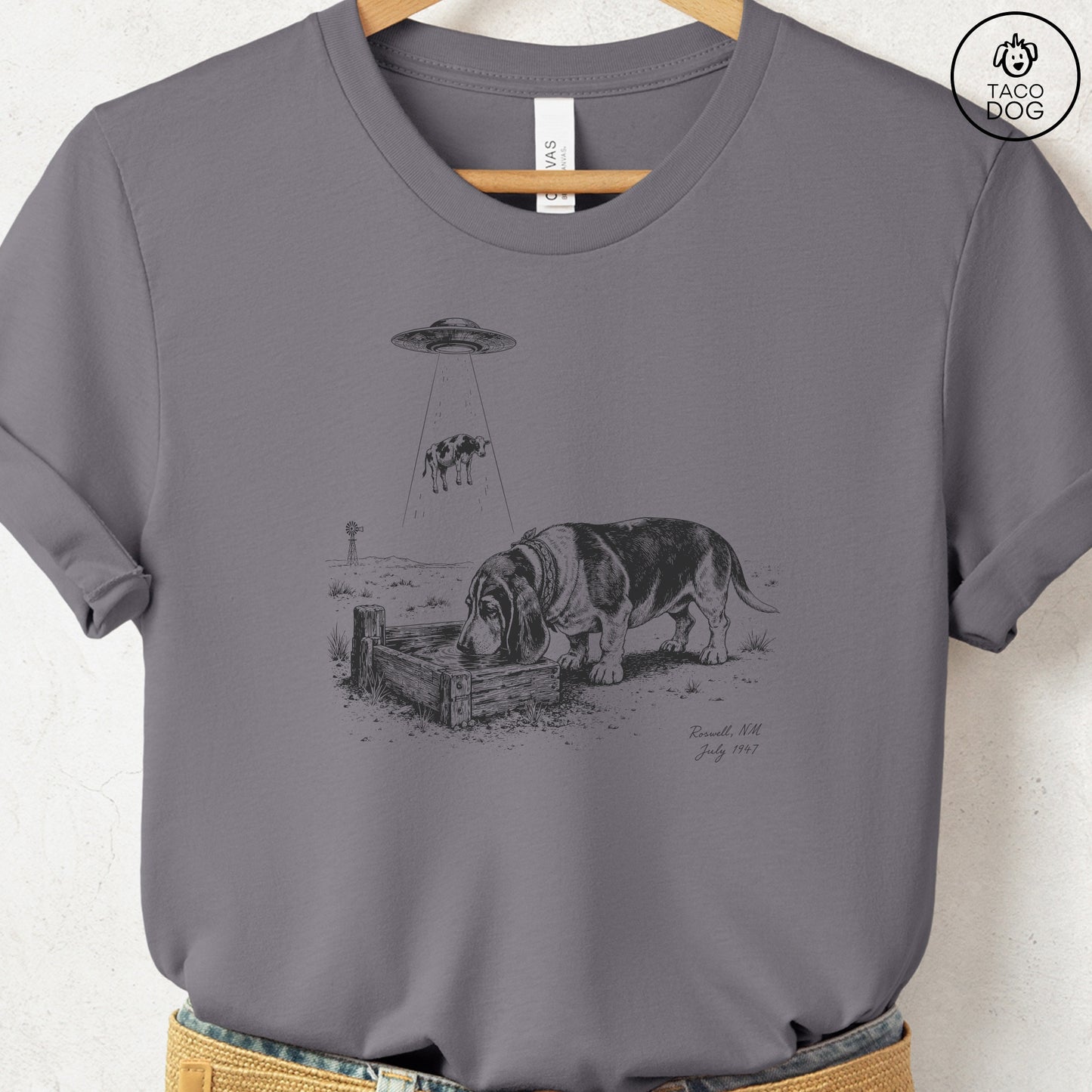Basset Hound Roswell T-Shirt