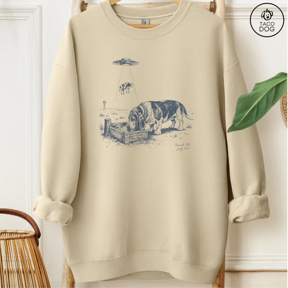 Basset Hound Roswell Sweatshirt